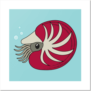 Happy Nautiloid Posters and Art